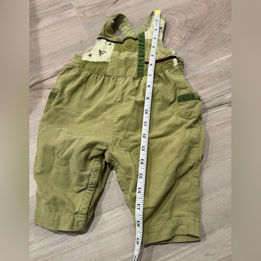 Kids Green Overalls - Picture 7 of 7